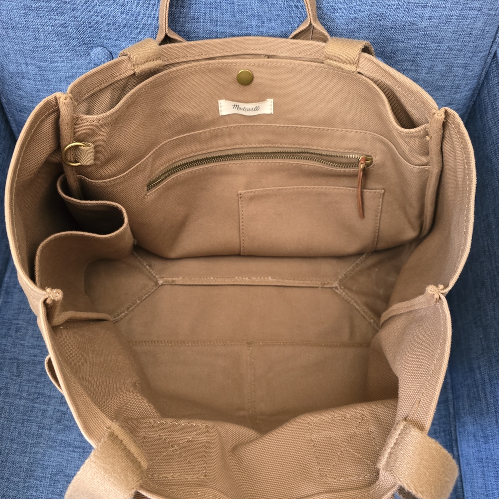 Madewell The Commuter Bag Laptop Tote - Picture 3 of 8
